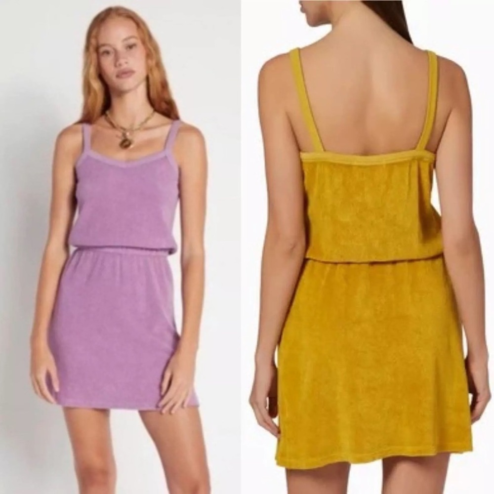 Suzie Kondi organic terry cotton Tank dress in Teddy brown - Picture 7 of 9